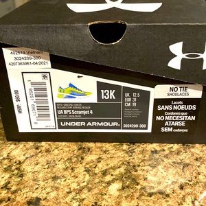 Under Armour UA BPS Scramjet 4 youth sneakers